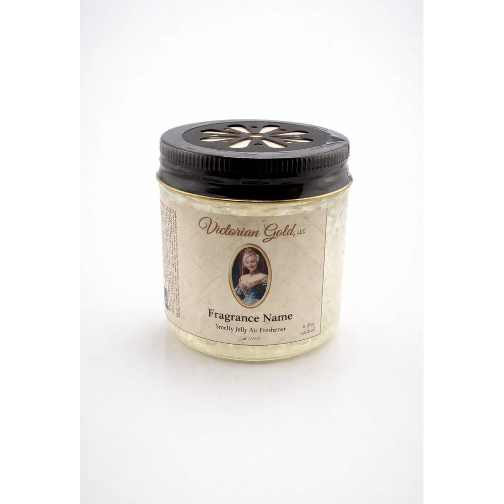 Victorian Gold Smelly Jelly Fruity Air Freshener 8 oz Gel Jar Home Fragrance